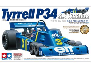 TAMIYA 12036 - 1:12 Tyrrell P34 Six Wheeler (w/Photo-Etched Parts)