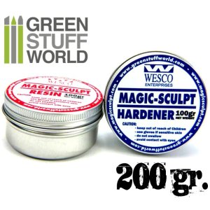 GREEN STUFF 9185 - Magic Sculpt 200 g - Masa modelarska dwuskładnikowa