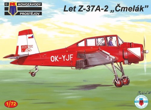 Go to product KOVOZAVODY 0129 - 1:72 Z-37A-2 Cmelak