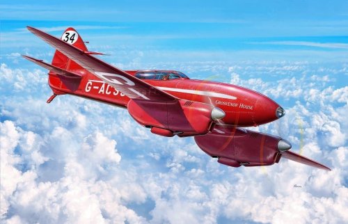 Go to product KOVOZAVODY 0099 - 1:72 DH-88 Comet - Mac Robertson Air Race