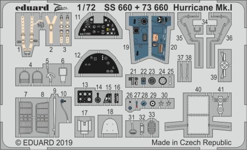 Go to product EDUARD SS660 - 1:72 Hurricane Mk.I