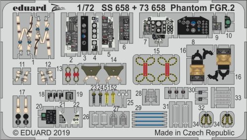 Go to product EDUARD SS658 - 1:72 Phantom FGR.2