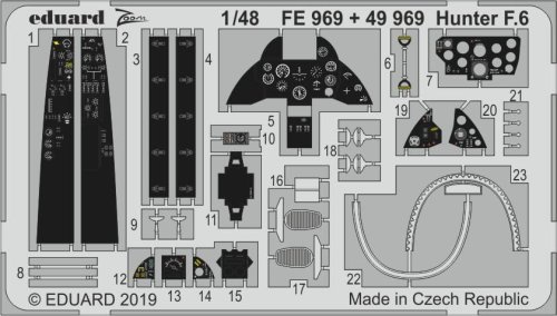 Go to product EDUARD FE969 - 1:48 Hunter F.6