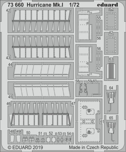 Go to product Eduard 73660 - 1:72 Hurricane Mk.I