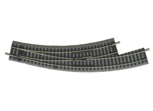 PIKO 55422 H0 - A-Gleis Left curved turnout BWL with roadbed