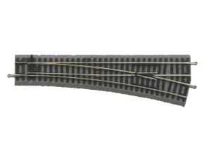 PIKO 55421 H0 - A-Gleis Right turnout WR with roadbed.