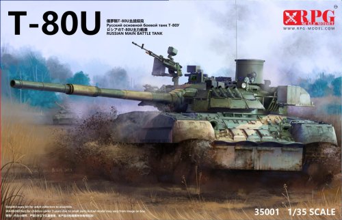 Go to product RPG MODEL 35001 - 1:35 T-80U Russian Main Battle Tank
