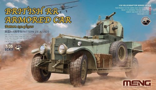 Go to product MENG MODEL VS010 - 1:35 British Rolls-Royce Armored Car Pattern 1914/1920