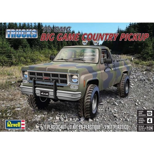 Go to product REVELL-MONOGRAM 7226 - 1:25 GMC Big Game Country Pickup