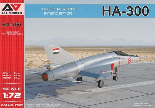 Go to product A&A MODELS 7207 - 1:72 HA-300