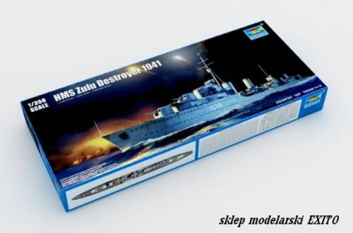 Go to product TRUMPETER 05332 - 1:350 HMS Zulu Destroyer 1941
