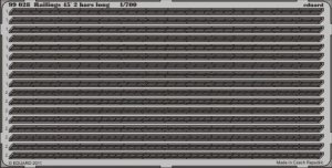 EDUARD 99028 - 1:700 Railings 45´ 2 bars long