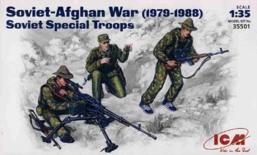 Go to product ICM 35501 - 1:35 Soviet Special Troops, Soviet-Afghan War (1979-1988)