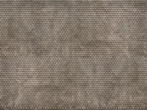 NOCH 56691 - 3D Cardboard Sheet - Plain Tile, grey