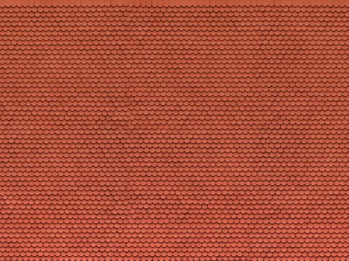Go to product NOCH 56690 - 3D Cardboard Sheet - Plain Tile, red