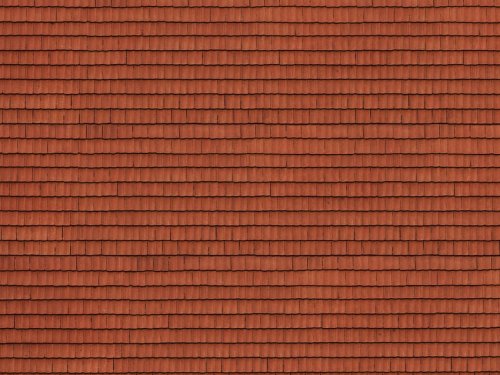 Go to product NOCH 56670 - 3D Cardboard Sheet - Roof Tile, red