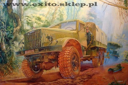 Go to product RODEN 804 - 1:35 KrAZ-214B