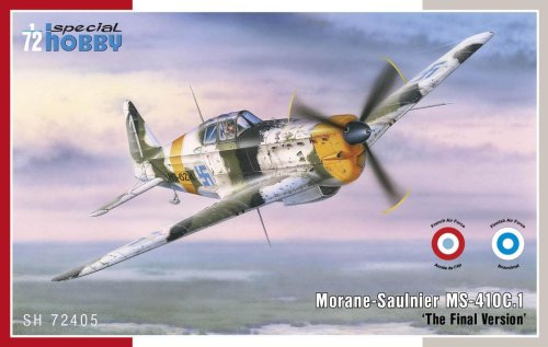 Go to product SPECIAL HOBBY 72405 - 1:72 Morane Saulnier MS-410C.1 The Final Version