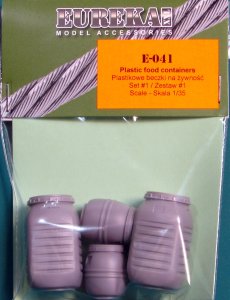 EUREKA XXL E-041 - 1:35 Set of plastic food containers #1