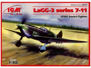 ICM 48093 - 1:48 LaGG-3 series 7-11 WWII Soviet Fighter