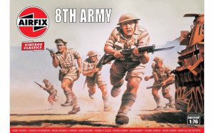 AIRFIX 00709V - 1:76 WWII British 8 th Army