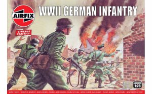 AIRFIX 00705V - 1:76 WWII German Infrantry