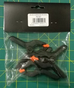 FINE-ART FA-557 - Modelling clamps #2 9,0cm 3pcs