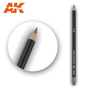 AK INTERACTIVE 10035 - Weathering Pencil - Dark Aluminum