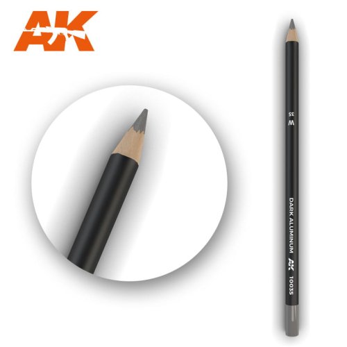Go to product AK INTERACTIVE 10035 - Weathering Pencil - Dark Aluminum