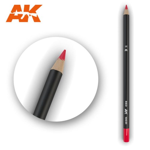 Go to product AK INTERACTIVE 10031 - Weathering Pencil - Red