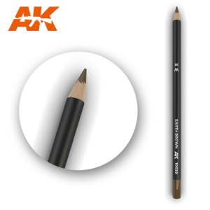 AK INTERACTIVE 10028 - Weathering Pencil - Earth Brown