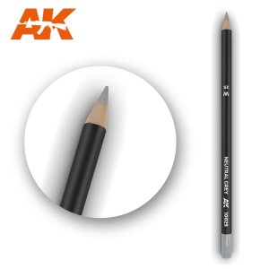 AK INTERACTIVE 10025 - Weathering Pencil - Neutral Grey