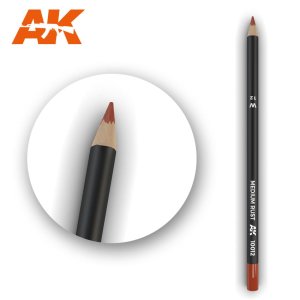 AK INTERACTIVE 10012 - Weathering Pencil - Medium Rust