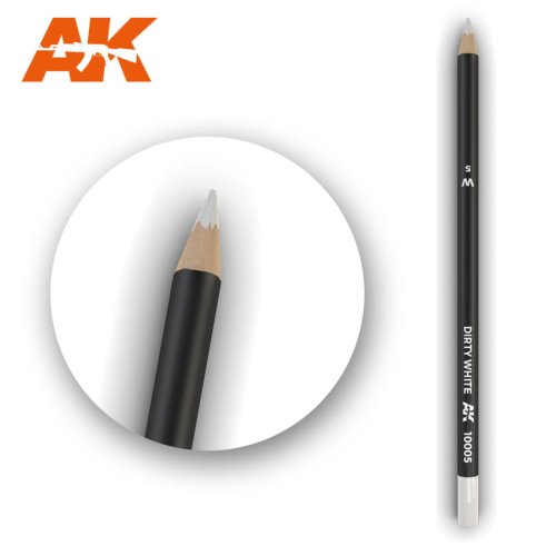 Go to product AK INTERACTIVE 10005 - Weathering Pencil - Dirty White