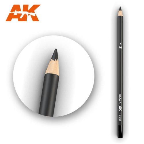 Go to product AK INTERACTIVE 10001 - Weathering Pencil - Black