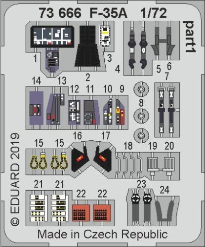 Go to product EDUARD 73666 - 1:72 F-35A