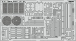 EDUARD 36413 - 1:35 Panther Ausf.G