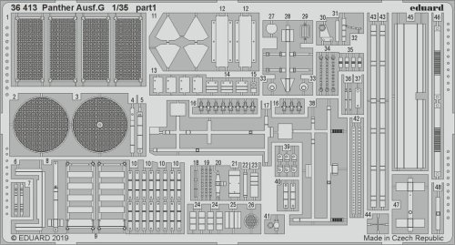 Go to product EDUARD 36413 - 1:35 Panther Ausf.G