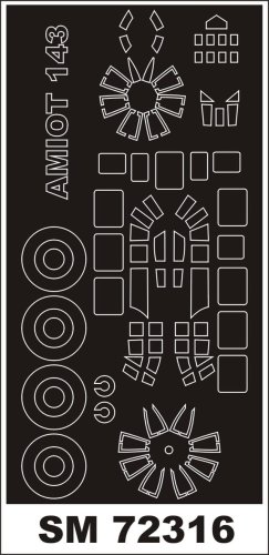 Go to product MONTEX SM72316 - 1:72 Amiot 143