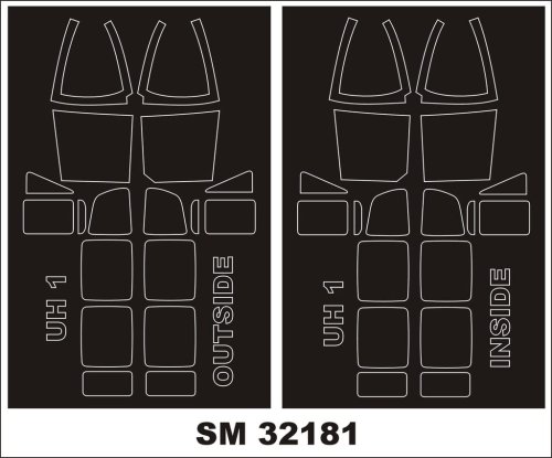Go to product MONTEX SM32181 - 1:32 UH-1D Huey