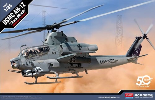 Go to product ACADEMY 12127 - 1:35 USMC AH-1Z Shark Mounth