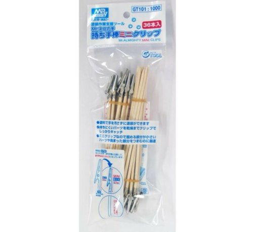 Go to product Mr.Hobby GT101 - Small painting clips