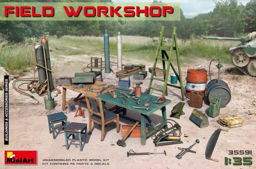 Go to product MINIART 35591 - 1:35 Field Workshop