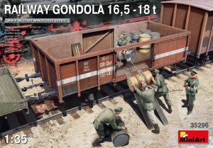 MINIART 35296 - 1:35 Railway Gondola 16,5 -18t