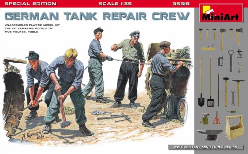 Go to product MINIART 35319 - 1:35 German Tank Repair Crew Special Edition
