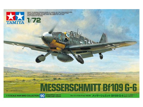 Go to product TAMIYA 60790 - 1:72 Messerschmitt Bf 109 G-6