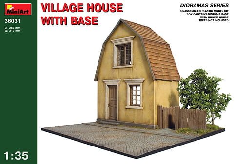 Go to product MINIART 36031 - 1:35 Village House w/Base