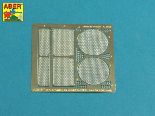 Go to product ABER G34  - 1:35 Grilles for Jagdpanther Ausf.G1 early