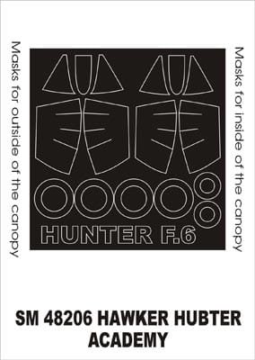 Go to product MONTEX SM48206 - 1:48 Hawker Hunter F6