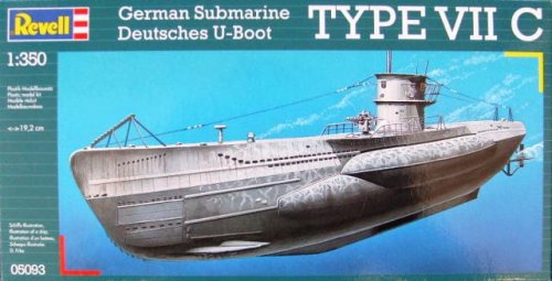 Go to product REVELL 05093 - 1:350 German Submarine Type VII C